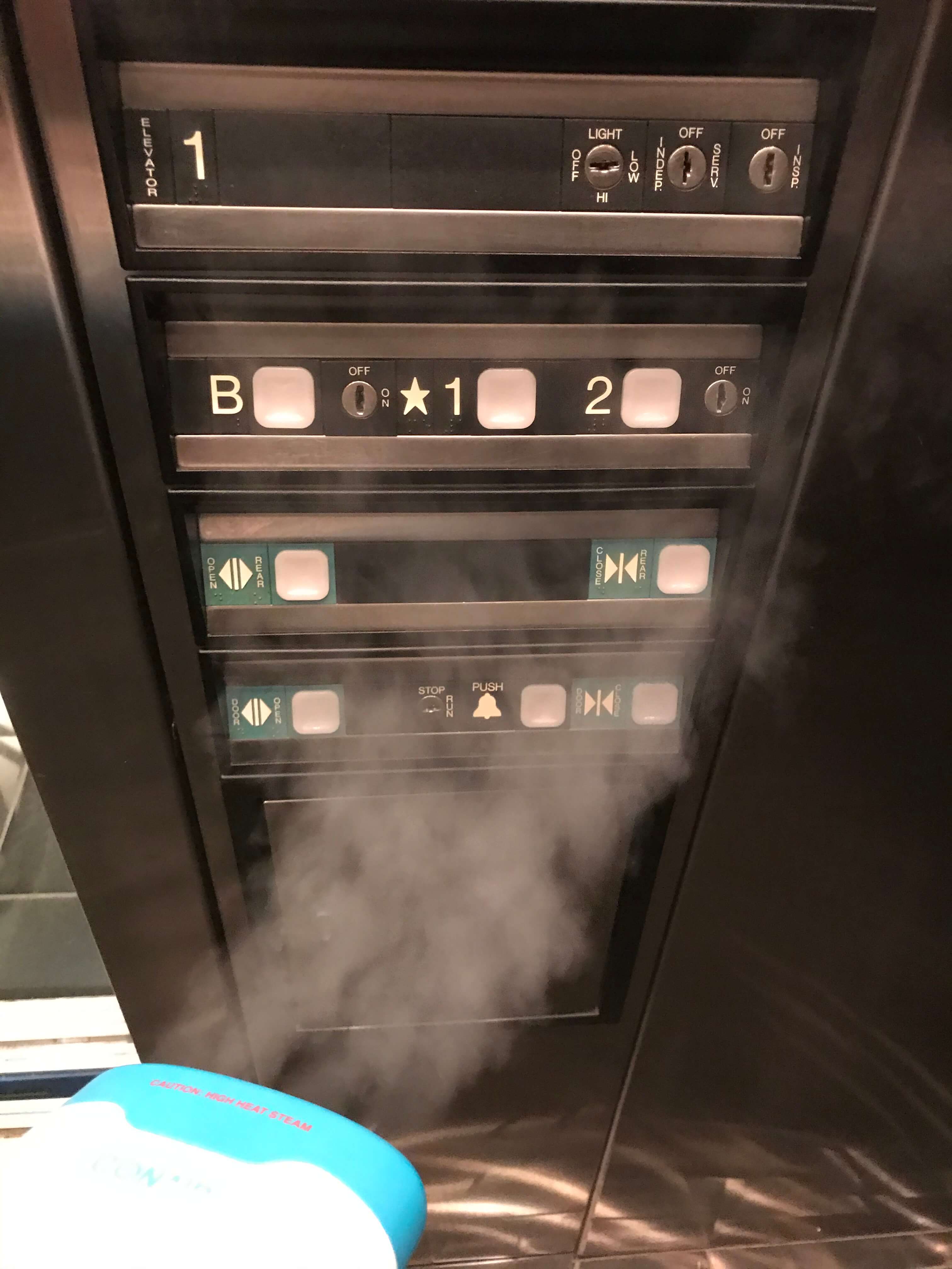 Hot Steam Disinfection