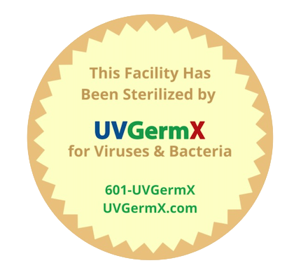 Cleaned by UVGermX